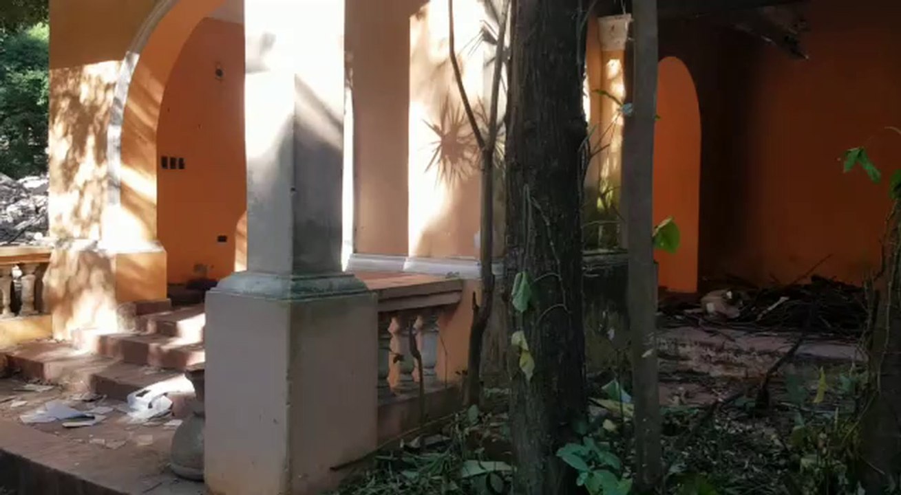 La casa de la familia Sopeña actualmente se encuentra en ruinas