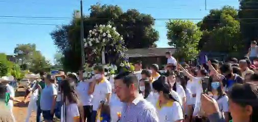 Católicos esteños honran a la Virgen de los Milagros de Caacupé