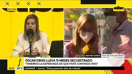 “La familia sí cumplió en tiempo y forma” dice Hija de Óscar Denis
