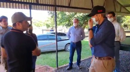 Mario Abdo Benítez se reunió con familiares de Peter Reimer, menonita secuestrado