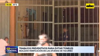 Trabajos preventivos para evitar túneles en las penitenciarías