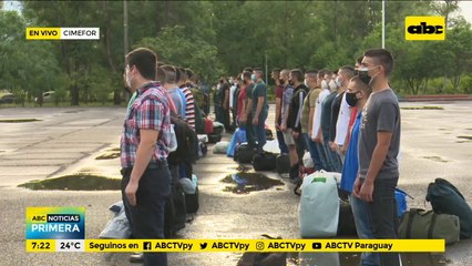 55 aspirantes inician servicio militar en Mariano Roque Alonso