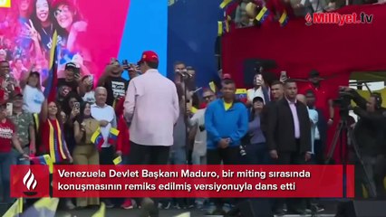 Venezuela lideri Maduro dans etti, ABD'ye barış çağrısında bulundu: 'Savaşa hayır'