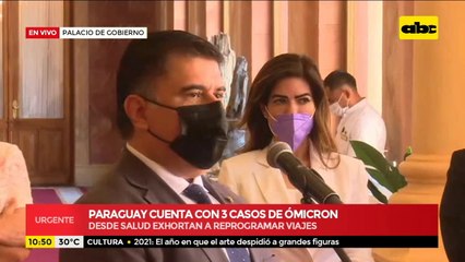 Salud insta a reprogramar viajes tras las confirmación del Ómicron en el país