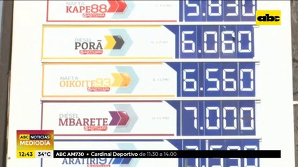 Petropar anuncia posible suba en precios del combustible