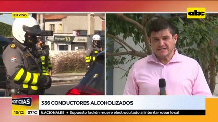 336 conductores alcoholizados fueron retenidos durante el fin de semana