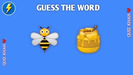 Can You Guess The Word By Emoji🤔 || Emoji Quiz Challe
