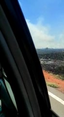 Incendio forestal de gran magnitud en Nueva Italia