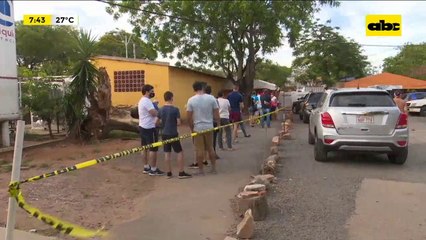 Disminuyó cantidad de hisopados en el Hospital de Barrio Obrero