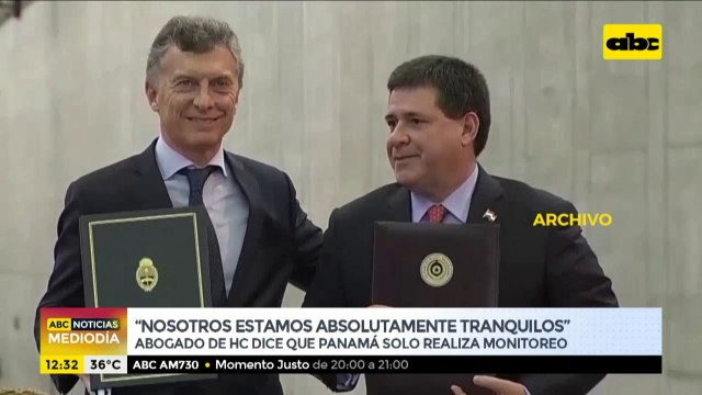 Nosotros estamos tranquilos , afirma abogado de Cartes