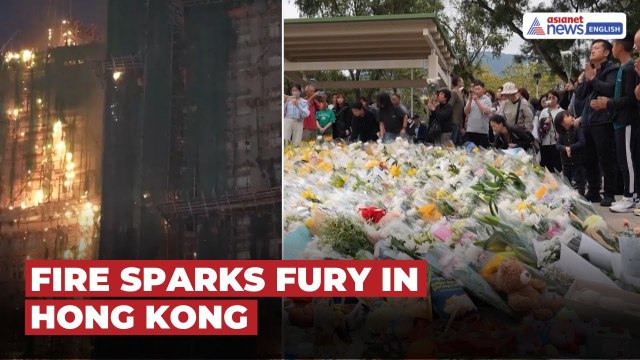 Hong Kong Tensions Rise as Deadly Fire Fuels Anti-Authority Anger