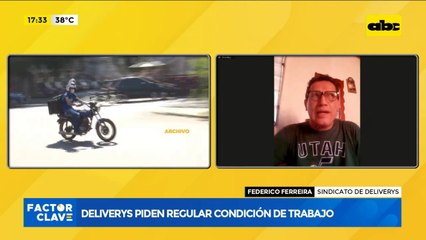 Deliverys piden regular condición de trabajo