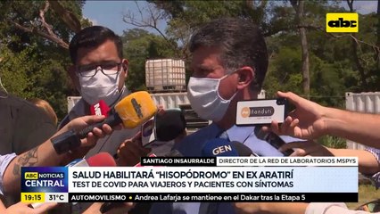 Rubén Dumot será hisopódromo ante alta demanda por test