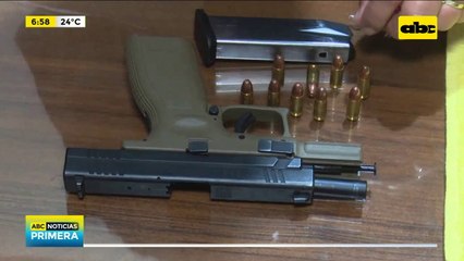 Un hombre amenazó a su pareja con pistola y fue detenido