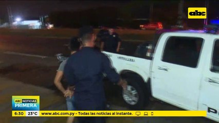Control sobre autopista para evitar carreras clandestinas