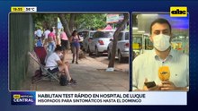 Habilitan test rápido en Hospital del Luque