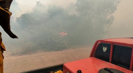 Así los bomberos combaten contra incendios en Ayolas