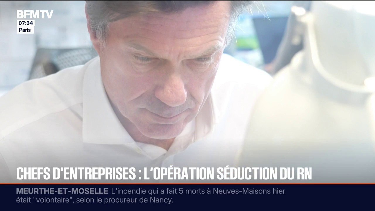 Le Rassemblement national à la conquête des chefs d'entreprises