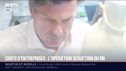 Le Rassemblement national à la conquête des chefs d'entreprises