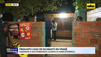 Presunto caso de sicariato en Ypané
