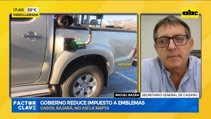 Gobierno reduce impuestos a emblemas