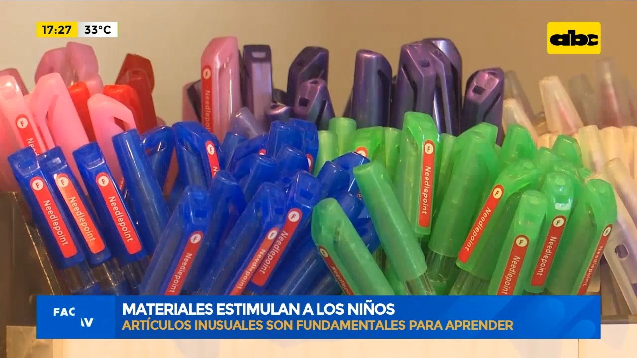 Materiales estimulan a los niños