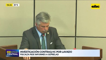 Fiscalía pide informe a SEPRELAD para investigación contra HC