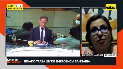 Tratamiento de ampliación de la Ley de Emergencia Sanitaria