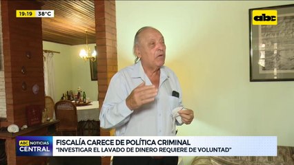 Fiscalía carece de voluntad en materia de política criminal, dice ex Fiscal Gral.
