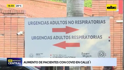 Aumento de pacientes con Covid en Calle’i