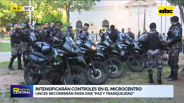Intensificarán controles policiales en el Microcentro