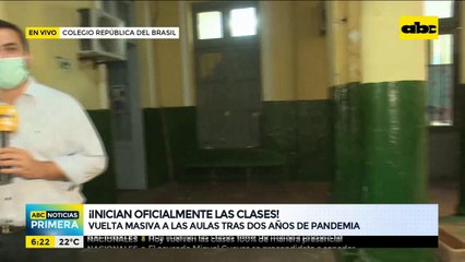 Hoy vuelven las clases 100% de manera presencial