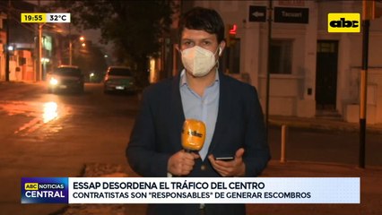 ESSAP responsabiliza a contratistas de generar escombros en calles destruidas