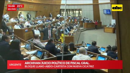 Diputados archivan el juicio político a Sandra Quiñónez