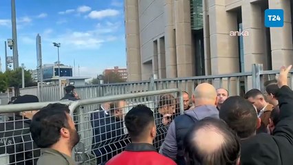 Kent Uzlaşısı davasının görüldüğü 28 ekimde Çağlayanda içeri alınmaları kısıtlanan yurttaşlar ile görevliler arasında tartışmalar yaşandı