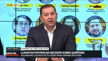 Líder Amarilla Cuestiona Postura Llanista De Postergar Decisión Sobre Quiñónez