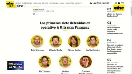 Estos Son Los Siete Detenidos  A Ultranza Py