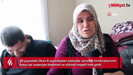 6 yaşındayken boynuna tel battı, tüm hayatı karardı! '22 yaşına kadar sırtımda taşıdım'