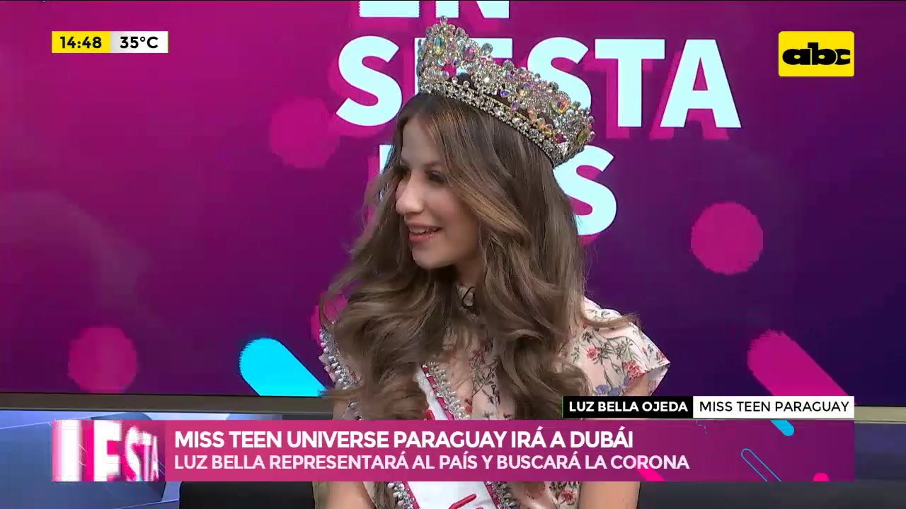 Luz Bella Ojeda representará al país y buscará conseguir la corona del certamen Miss Teen Universo