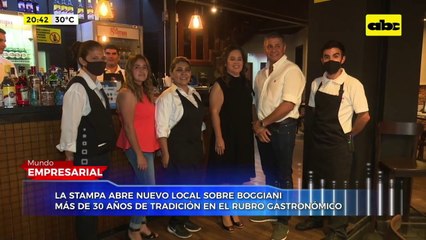 Mundo Empresarial: 'La Stampa' abre un nuevo local sobre Boggiani