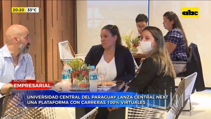 Universidad Central Del Paraguay Lanza Central Nexte, Plataforma Con Carreras Virtuales