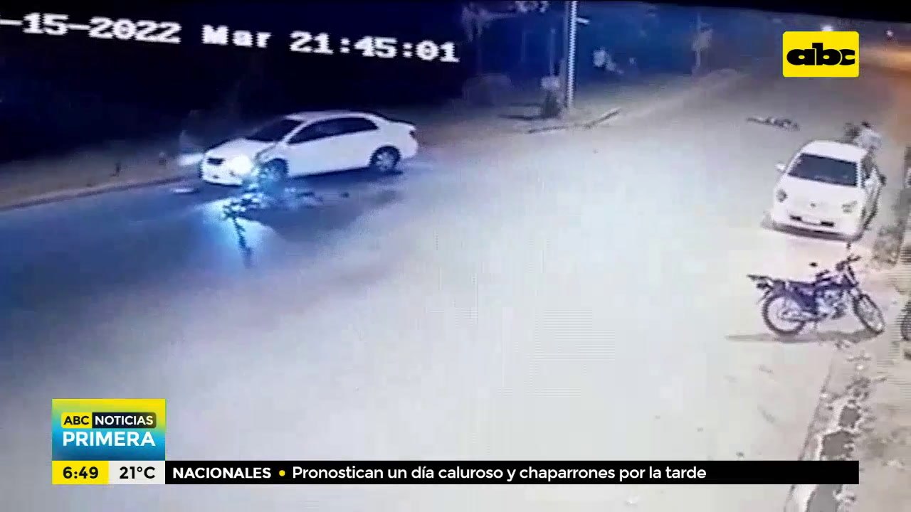 Motociclistas accidentados tras huir de Lince
