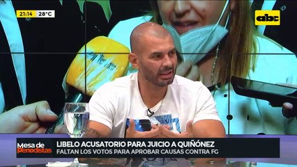 líbelo acusatorio para Juicio Político a Sandra Quiñónez