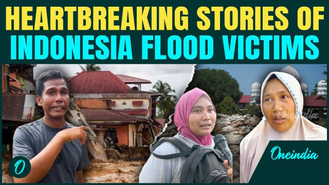 Indonesia Flood Survivors' Narrate Gut-wrenching Stories | Death, Destruction & Despair| 500+ Killed