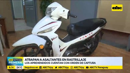 Atrapan a asaltantes en rastrillaje