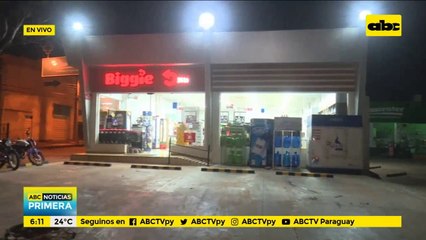 Asaltan comercio 24/7 en Fernando de la Mora