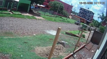 Así robaron una motocicleta en CDE