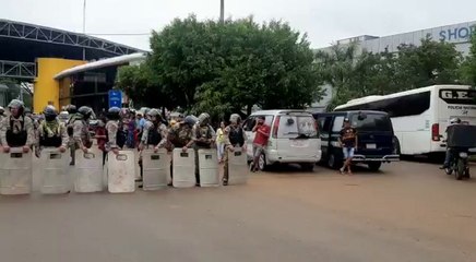 Bloqueo del Puente de la Amistad