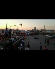 Suba de combustible: Cierre de ruta Guarambaré - Villeta