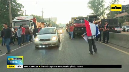 Desde muy temprano, inician el tercer día de bloqueos contra la suba del combustible